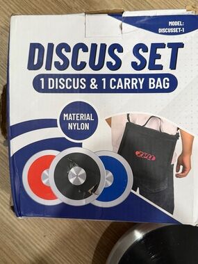 Black Carry Bag for Discus Set